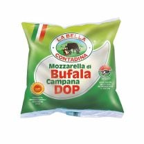 Mozzarella di Bufala Campana, echter Büffelmozzarella aus Kampanien, zart, cremig und  vollmundig im Geschmack.