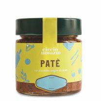 Patè Pomodori-Aufstrich. sonnengereifte, getrocknete Tomatencreme mit nativem Olivenöl aus Apulien, ohne Farb- und Konservierungsstoffe!