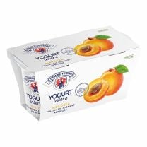 Vollmilch Joghurt mit Aprikosen, beste Joghurt-Qualität aus fair gehandelter Südtiroler Bauernhofmilch.
