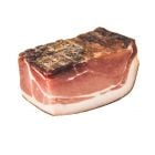 "Herzstück" Schinkenspeck aus Südtirol. Jedes Stück Speck ist ein Unikat daher variiert naturgegeben der Fett zu Fleisch Anteil immer.