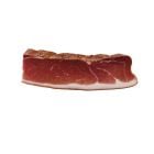 Herzstück Schinkenspeck aus Südtirol. Jedes Stück Speck ist ein Unikat daher variiert naturgegeben der Fett zu Fleisch Anteil immer.